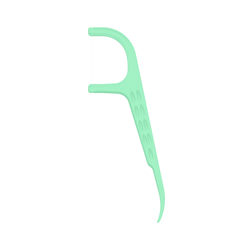 Pick per filo interdentale dal design ortodontico riciclabile multifunzionale