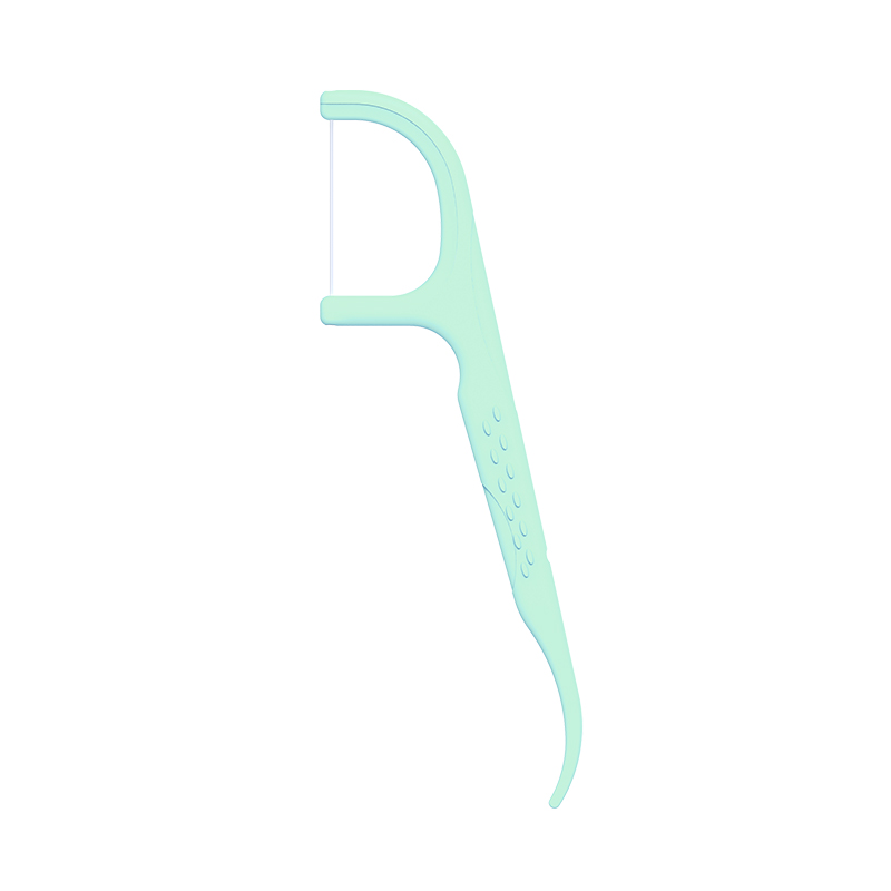 Pick per filo interdentale approvato ISO dal design ortodontico riciclabile multifunzionale