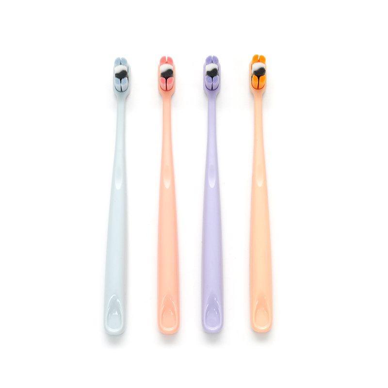 Spazzolino da denti per adulti per pulizia profonda con setole morbide ultra fini in PP Flash Handle